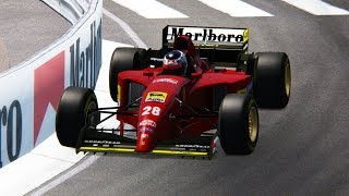 Assetto Corsa  Beating Gerhard Berger  Monaco 1995 [upl. by Essinger]