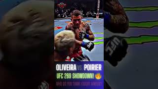 Shocking Finish Oliveira vs Poirier at UFC 269 🔥 [upl. by Rudyard]