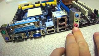 ASUS M2N68AM Plus DDR2 mATX Motherboard [upl. by Aenal]