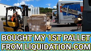 I Bought my First Target Pallet from Liquidationcom  UNBOXING [upl. by Mignon]