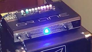 GR Bass Pure Amp 350  Test with MVave Cube Baby [upl. by Sharity]