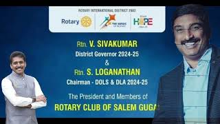 ROTARY DISTRICT 2982  202425DOLSDLA amp DG INSTALLATION PROMO [upl. by Lowery]