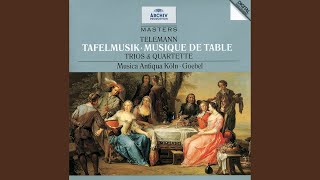 Telemann Tafelmusik  Banquet Music In 3 Parts  Production 1  2 Quatuor In G major  2 [upl. by Persons267]