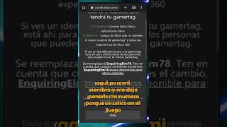 COMO CAMBIAR EL GAMERTAG DE MINECRAFT PE 2022 RAPIDO🚀COMO CAMBIAR TU NOMBRE EN MINECRAFT 2022 [upl. by Muhan]