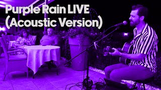 Rich Soward  Purple Rain LIVE Acoustic [upl. by Kronick]