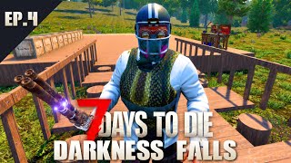 I FINALLY Built A BASE Darkness Falls Ep4 [upl. by Odele]