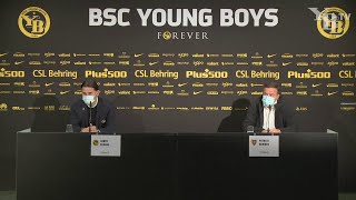 Pressekonferenz nach YB  Basel 20 [upl. by Rothmuller]