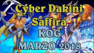 Deck Ciber Saffira KOG Meta Marzo 2018 Yu Gi Oh Duel Links [upl. by Brower]