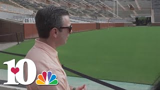 Neyland Stadium prepares for upcoming Morgan Wallen concerts [upl. by Ayital]