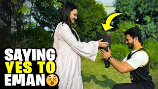 Saying Yes to Eman for Whole Day😑Most Awaited Vlog🙏🏻 [upl. by Euqnomod]