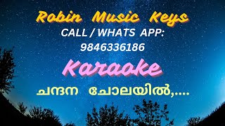 CHANDANA CHOLAYIL  SAMPLE KARAOKE WITH LYRICS  SALLAPAM [upl. by Borras]