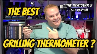 Best Grilling Thermometer 2021  A MeatStick X Review [upl. by Erme]