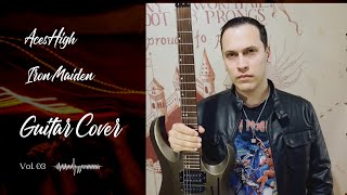 Aces High  Iron Maiden Guitar Cover [upl. by Oryaj]