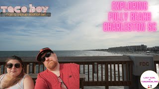 One of the best beaches in Charleston South Carolina  Folly Beach 4K [upl. by Schultz]