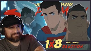 THEY HAVE PROBLEMS 😆 My Adventures With Superman  1x8  First Watch  REACTION [upl. by Acinet]