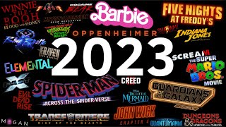 2023 Movie Trailer Logos UPDATED [upl. by Solracsiul174]