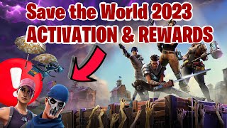 Save the World Founders Edition  Activation first mission rewards in 2024 [upl. by Ainod]