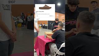 Buying Yeezy Slide Flax at Sneaker Con Phoenix sneakerhead reselling shoes buying [upl. by Nesyrb]