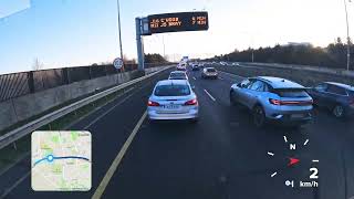 Dublin Naas Road  Blackrock via M50 South [upl. by Toulon]