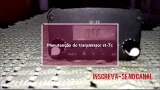 Manutenção transmissor FM ST7C Vídeo Aula [upl. by Garrek]