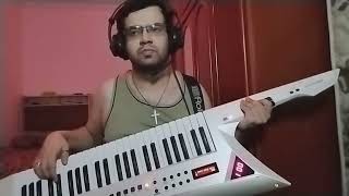 Zombie ‐ Everglow  Keytar cover [upl. by Natfa]