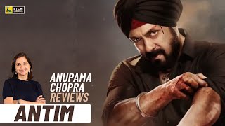 Antim The Final Truth Movie Review by Anupama Chopra  Salman Khan Aayush Sharma  Film Companion [upl. by Notneuq]