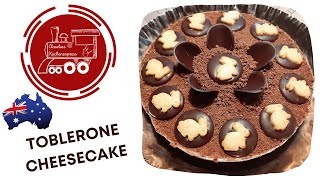 🇦🇺 TOBLERONECHEESECAKE  ohne Backen  AUSTRALIEN  Thermomix® TM6TM5 TM31 [upl. by Earahs]