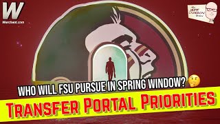 Transfer Portal Priorities for FSU Football  Jeff Cameron Show  Warchant TV FSU [upl. by Rahmann]