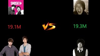 Alternate Smosh vs HolaSoyGerman [upl. by Shandie818]