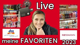 Live Rossmann und dm Haul und Favoriten  meine Empfehlungen Skincare und Kosmetik [upl. by Seana289]