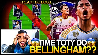 BOSS amp BELLIGOL 😱 REAGINDO AO TIME TOTY DO BELLINGHAM NO FC MOBILE 2024 🔥 [upl. by Secnirp]