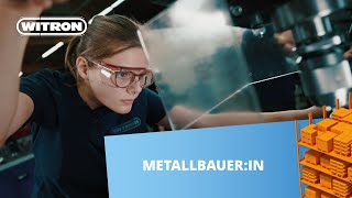 Metallbauerin  Deine Ausbildung bei WITRON [upl. by Noivaz153]