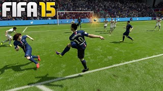 FIFA 15  Amazing Freekick Trickshot Goal [upl. by Minabe]