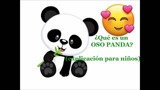 CUENTOS PARA NIÑOS EN ESPAÑOL  EL OSO PANDA [upl. by Jori]