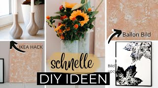 5 MINUTEN DIYS  Die schönste DIY Deko fürs Wohnzimmer  Einfach und schnell zum nachmachen [upl. by Stoll595]