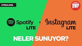 Spotify Lite ve Instagram Liteı denedik  Normal versiyonlara göre farkları neler [upl. by Jenine]