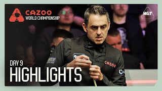 Day 9 HIGHLIGHTS 👌  Cazoo World Championship 2024 [upl. by Ladnar]