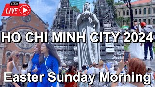 Easter Sunday 2024 🇻🇳 Easter Day Vietnam  Asian City Morning [upl. by Geilich30]