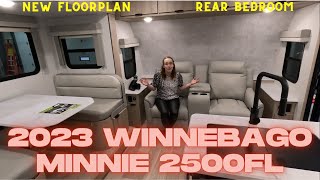 2023 Winnebago Minnie 2500FL with Awesome New Floorplan Layout [upl. by Piggy]