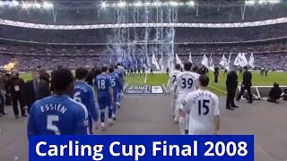 Tottenham Hotspur 21 Chelsea  Carling Cup Final 200708 [upl. by Arotak289]