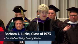 Elmhurst College Graduate Commencement Ceremony 2017 [upl. by Yentrac]