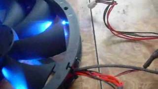 Antec BigBoy 200 mm fan LED mod [upl. by Jeanelle]