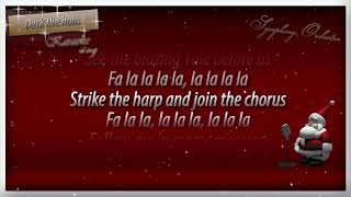 karaoke Noel deck the halls SYMPHONY NO VOICE [upl. by Burkley]