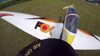 FMS FOX 3000MM GLIDER CRASH ON LAUNCH AT MAKAPUU HAWAII [upl. by Anirbus220]