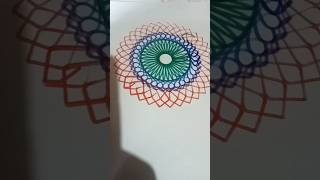 Spirograph drawing drawing spiraldesign pencildrawing [upl. by Yzdnil482]