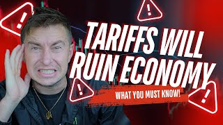 TRUMP TARIFFS WILL RUIN THE US ECONOMY Trump Tariffs EXPLAINED by Business Owner  Money [upl. by Hgalehs]