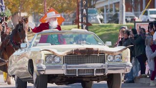 Fort Worth Stockyards kicks off holidays with a Christmas parade [upl. by Gnohc84]