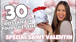 30 idées cadeaux pour LUI et ELLE  SAINT VALENTIN 2020 [upl. by Harman185]