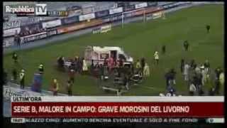 PIERMARIO MOROSINI ARRESTO CARDIACO IN CAMPO [upl. by Uyr]