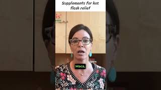 Hot Flash Supplements  Perimenopause  Menopause  Hormone Health [upl. by Nylzzaj364]